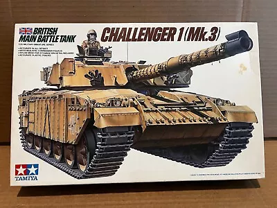 Tamiya  1/35 British Main Battle Tank Challenger 1 (Mk.3) Model Kit 35154 • $19.98