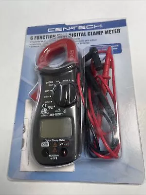 Cen-Tech 96308 6-Function Mini Digital Clamp Meter LCD Display New • $24.79