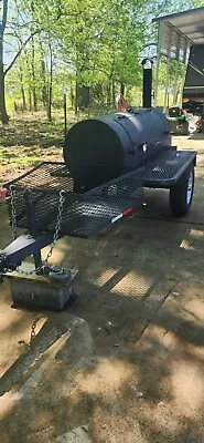 LANG BBQ Smoker On Trailer • $5250