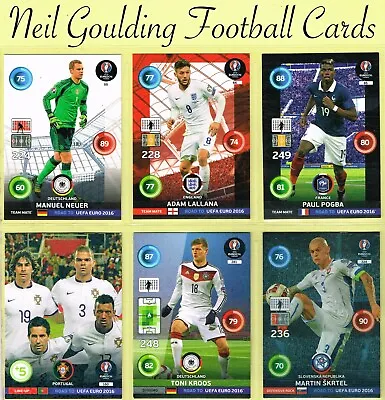 Panini ROAD TO EURO 2016 ☆ ADRENALYN XL ☆ Football Cards #1 To #333 • £0.99