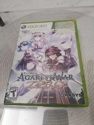 $10.37 • Buy Record Of Agarest War Zero (Microsoft Xbox 360, 2011)