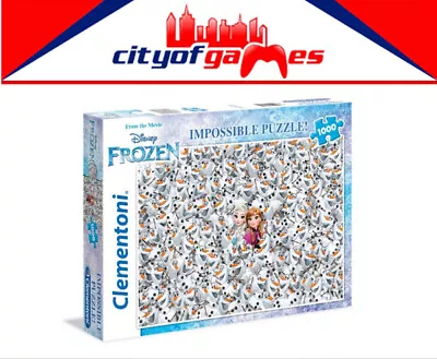 Clementoni Disney Puzzle Frozen Impossible Puzzle 1000 Pieces Brand New In Stock • $31.95