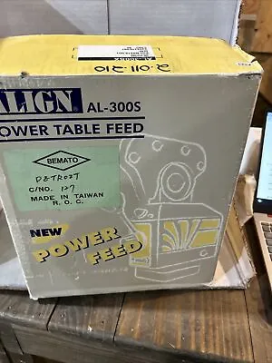 Align Power Feed Knee Mills - Al-300sx (np3) • $375