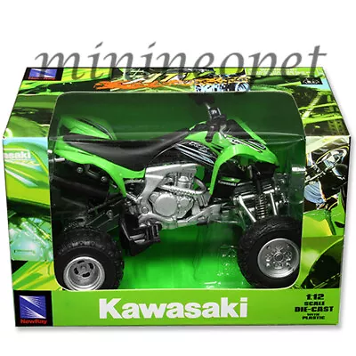 New Ray 57503 Kawasaki Kfx 450r Atv Motorcycle 1/12 Model Green  • $12.90