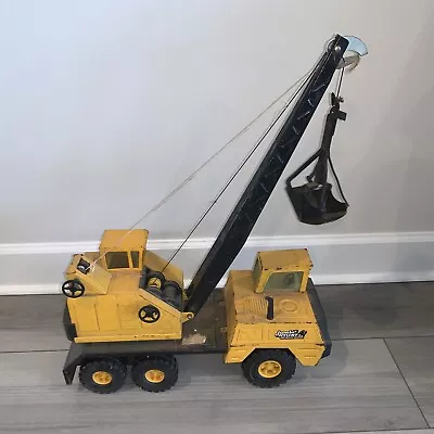 1970s Nylint Jumbo Michigan Shovel Construction Truck Crane Boom Pressed Steel  • $104.99