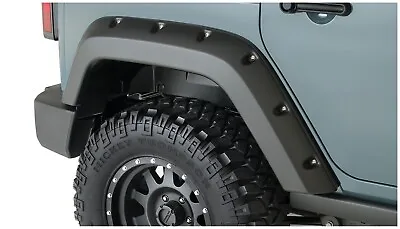 Bushwacker 10080-02 Pocket Style Rear Fender Flares Fits 07-18 Wrangler (JK) • $594.44