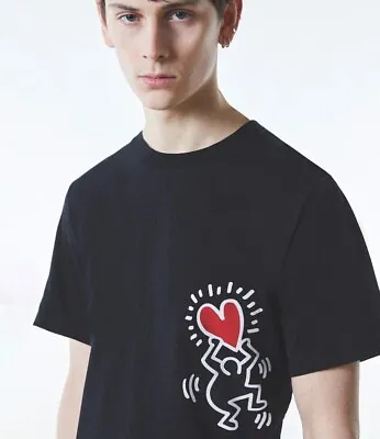 Pretty Green X Keith Haring T Shirt  XXL / 2XL • £25