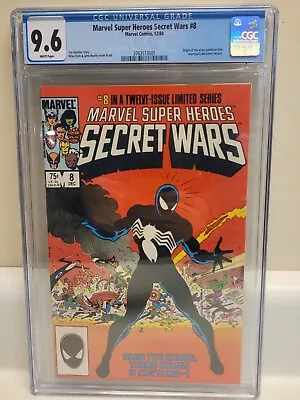 Marvel Super-Heroes Secret Wars #8 CGC 9.6. Black Costume! • $275