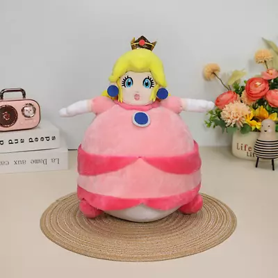 27cm Super Mario Bros Wonder Plush Balloon Princess Peach Stuffed Toy Soft Doll • $17.85