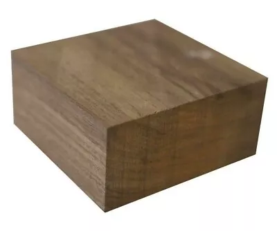 One Kiln Dried Walnut Bowl Blank Lathe Turning Block Lumber Wood 6  X 6  X 3  • $25.95