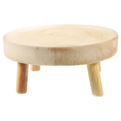  Rustic Tiny Stool Farmhouse Dessert Table Tray Display Base • £20.61