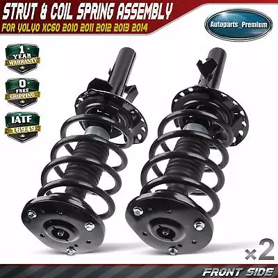2x Front Complete Strut & Coil Spring Assembly For Volvo XC60 2010 2011-2014 • $149.99