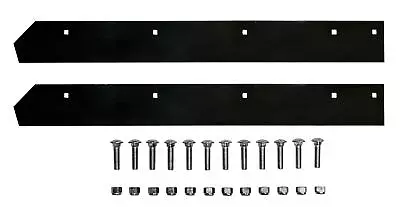 $334.95 • Buy Steel Cutting Edge Set Of 2 54 L With Bolts For 9'2  V-Blade Plow Boss BAX00099