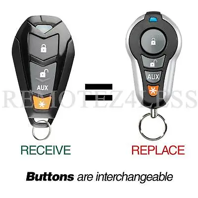 New Replacement Dei Viper 4 Button Keyless Remote Key Fob Control For EZSDEI7141 • $22.45