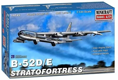 Minicraft 1:144 B-52D/E SAC Plastic Model Kit 14745 • $49.99