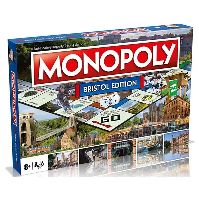 Monopoly Bristol Edition Board Game 2-6 Players Children Ages 8+ Sealed • $148.65