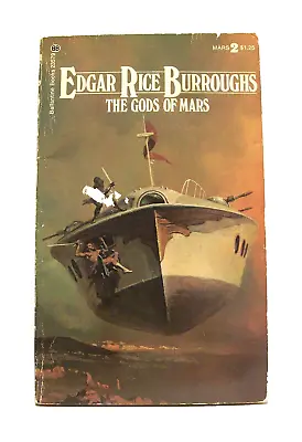 THE GODS OF MARS By Edgar Rice Burroughs (1976 Ballantine) Sci-fi Paperback • $5.99