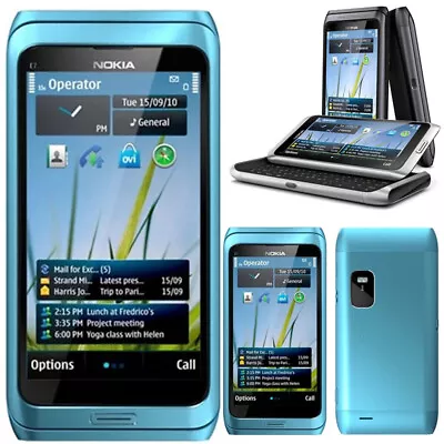 Original Unlocked Nokia E7 Slide QWERTY Keypad 16GB 3G Wifi 4 Touch Screen Phone • $69.75