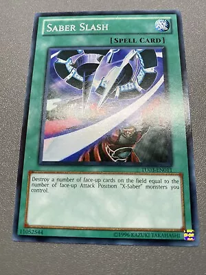 Yu-Gi-Oh! Saber Slash Rare Unlimited TU03-EN011 MP • $1.50