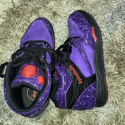 Vintage OG Reebok Pump 1980s Aerobics Hexalite Purple Sz 6  In Excl Condition • $100.21