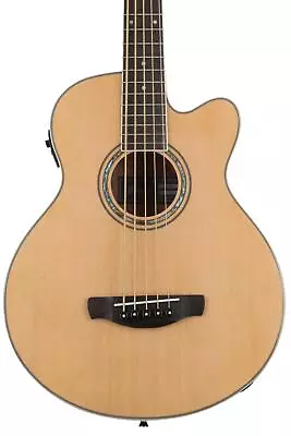 Ibanez AEB105E Acoustic-Electric Bass - Natural High Gloss • $386.99