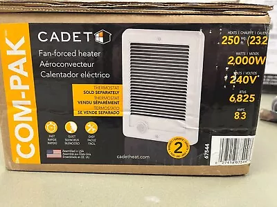 Cadet CSC202W Com-Pak Wall Heater - White • $65