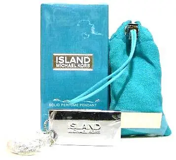 VINTAGE ISLAND BY MICHAEL KORS 0.05 Oz / 1.4 Grams SOLID PERFUME PENDANT NIB • $27.99