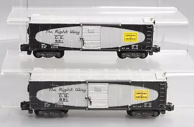 American Flyer 981 Vintage S Central Of Georgia Boxcars [2] • $49.99