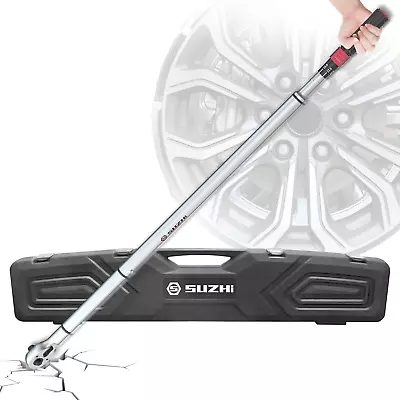 Professional Heavy-Duty 3/4 Inch Torque Wrench 100-600 Ft Lb Torque Capacity • $220.14