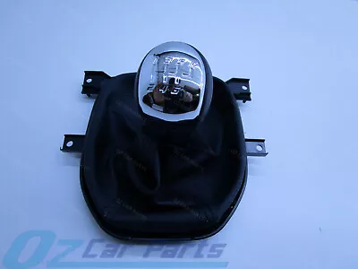 Chrome Manual Gear Knob With Boot Cover For Holden Commodore Ve Ss Ute New • $199