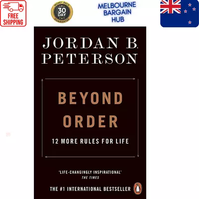 Beyond Order: 12 More Rules For Life By Jordan B. Peterson | Paperback Book • $8.83