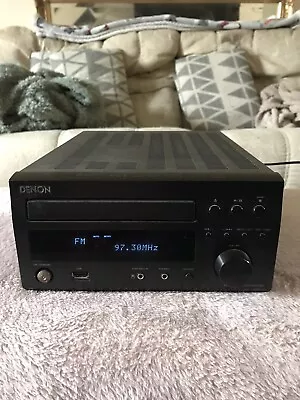 £20 • Buy Denon RCD-M37DAB Mini Hifi Separates Amplifier CD Player. Working, Broken Knob.
