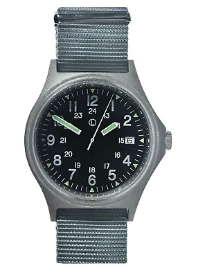 MWC 100m 12/24hr Military Quartz Watch | Screw Crown & Case Back | Unbranded • £139.95