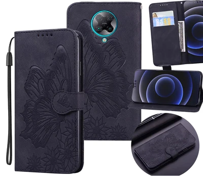 $7.95 • Buy Xiaomi Poco F2 Pro Vintage Wallet Case Butterfly Pattern Embossedr