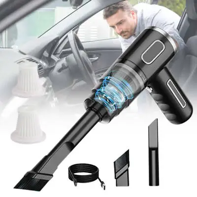 Wireless Cordless Hand Held Vacuum Cleaner 29000pa Mini Portable Car Auto Home • £9.99