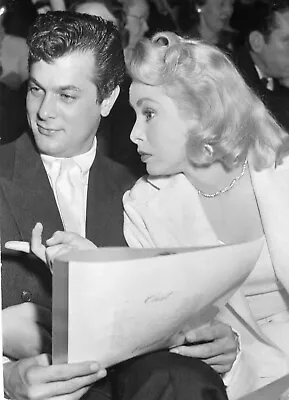 JANET LEIGH * TONY CURTIS WORLD-EXCLUSIVE 71-YEAR-OLD ORIGINAL 7x5  PHOTO 1953 • £9.99