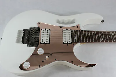 Rose Gold Mirror Front Route HXH HH Pickguard Fits* Ibanez (tm) Jem JR • $42.99