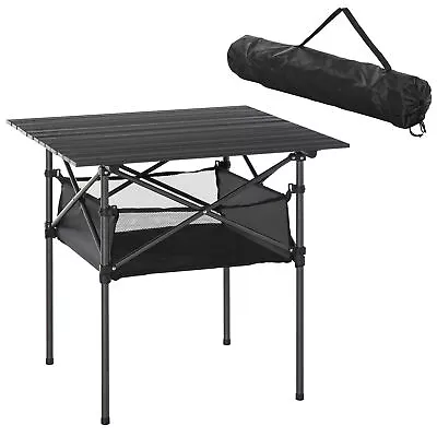 Folding Camping Table With Storage Bag - Portable Outdoor Dining Solution • £43.55