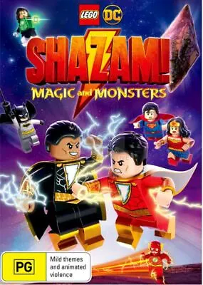 LEGO DC: Shazam - Magic And Monsters DVD | Region 4 • $18.15