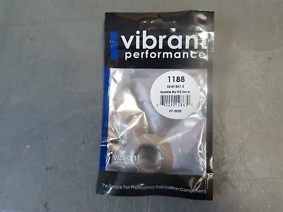 Vibrant Perf Oxygen Sensor Bung 1188 Weld-on M18x1.5 Stainless Saddle Style (1B4 • $14.50
