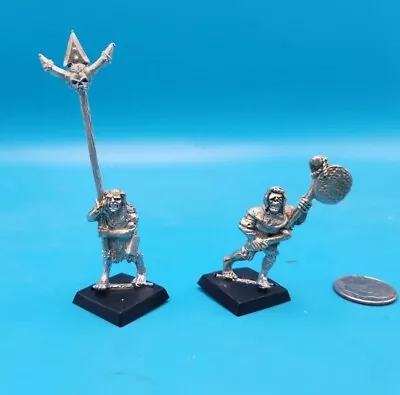 Skeleton Zombie Warhammer Miniature Figures Musician An Other Banner Lot Vtg • $15.19