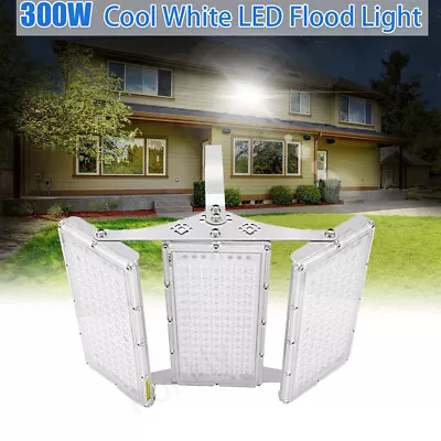 300W LED Flood Light Super Bright Outdoor Stadium Lights Daylight Floodlight • $38.99