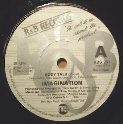 Imagination - Body Talk (7  Single) • £16.99