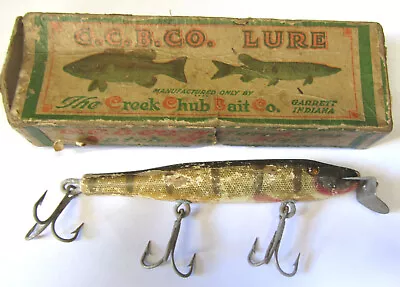 Vintage C.C.B. Co  Wood Pikie Lure W/ Box • $20