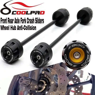 Front Rear Axle Fork Wheel Crash Protector Slider For Kawasaki Z900 Z900RS Z 900 • $56.91