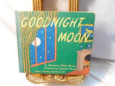 GOODNIGHT MOON By Margaret Wise Brown Harper & Brothers HC 1947 Book • $201.34