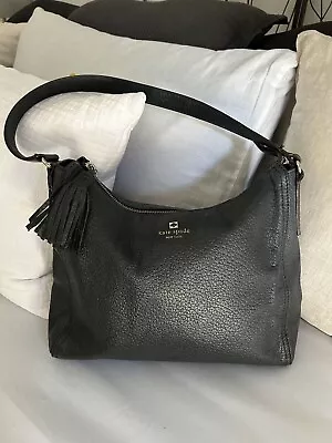 $100 • Buy Kate Spade New York Black Leather Handbag