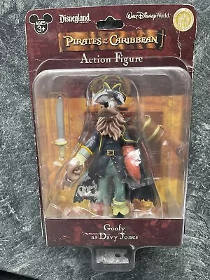 Disney Parks Pirates Of The  Goofy As Davy Jones ActioFigure 13cm Sealed On Card • £21.99