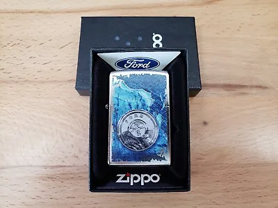 Zippo 207 Street Chrome Lighter Ford Mustang Nov 2018 • $29.95