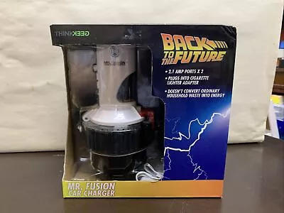 Back To The Future MR FUSION Car USB Charger ThinkGeek • $84.99